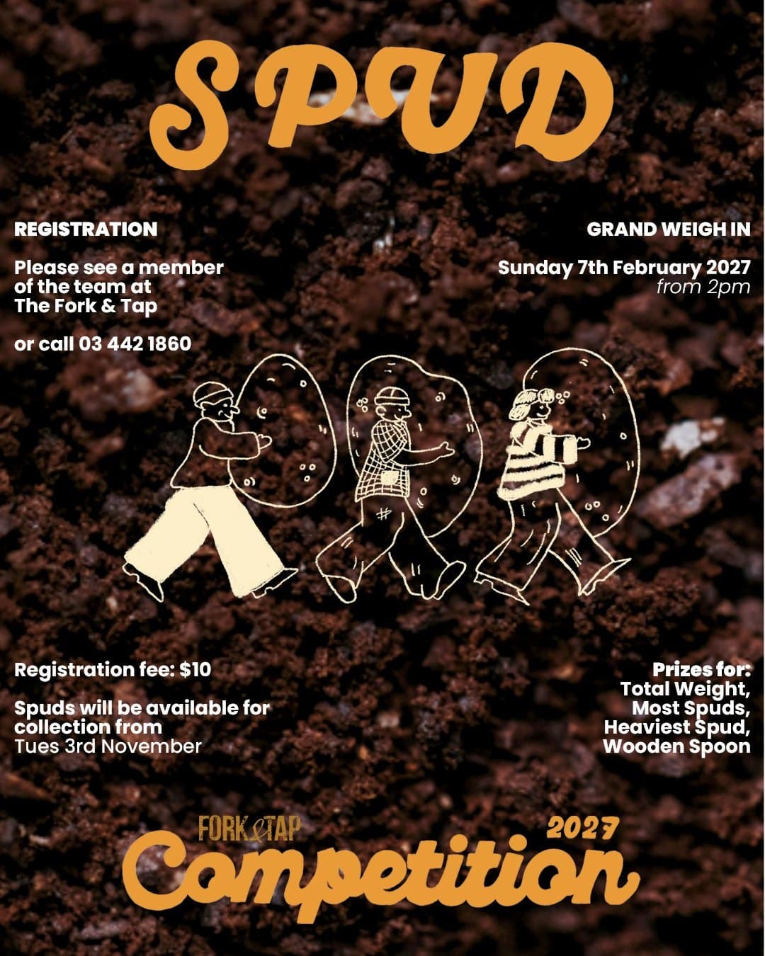 The Fork & Tap's 13th Annual Spud Competition