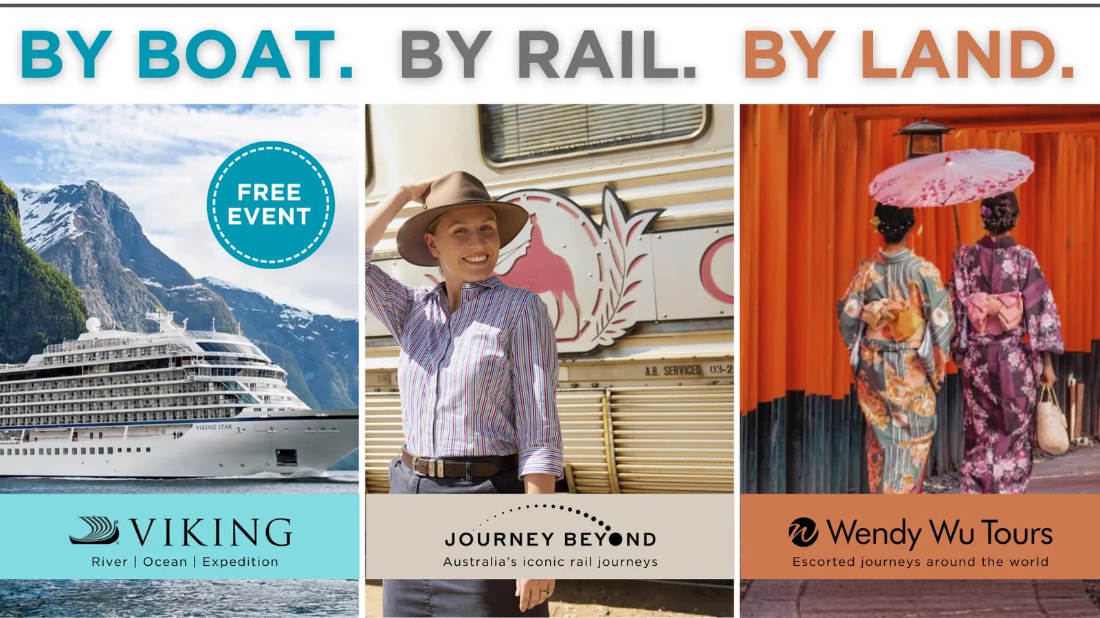 Extraordinary Travel Experiences: By Boat, Rail & Land