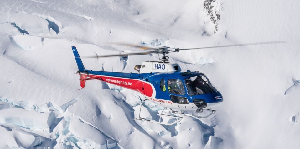 Helicopter Flight - Glacier Landing