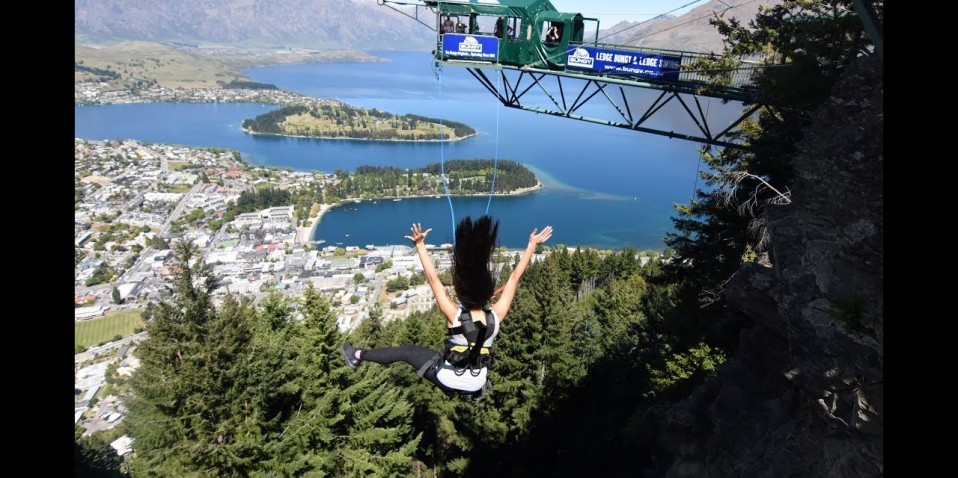 Ledge Swing Queenstown