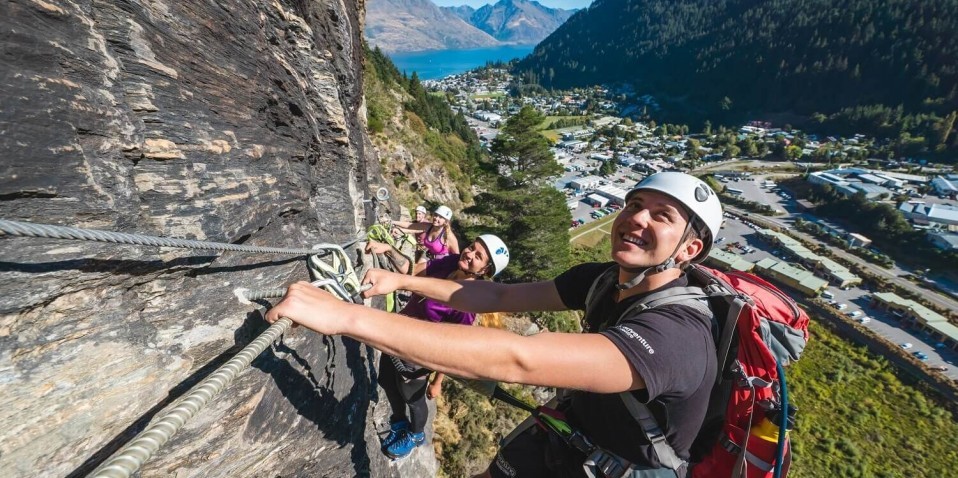 Via Ferrata Climbing